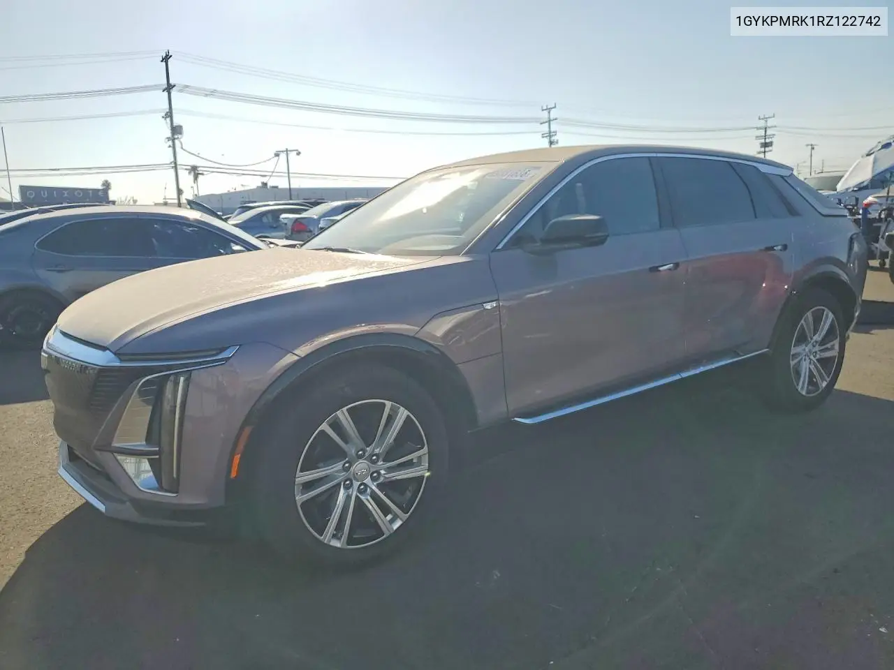 CADILLAC LYRIQ 2024, VIN 1GYKPMRK1RZ122742