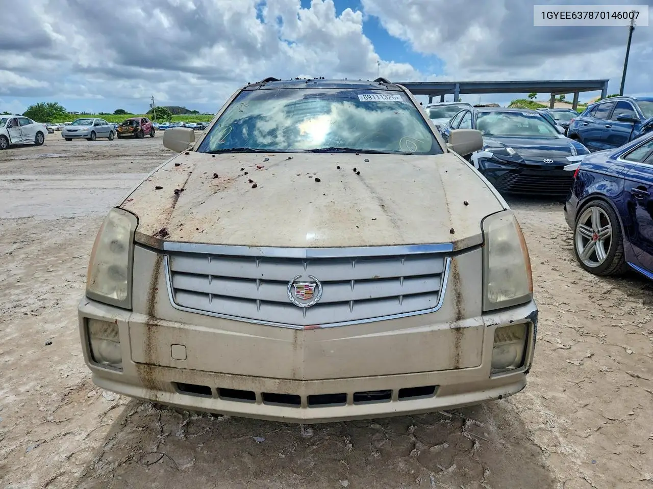2007 CADILLAC SRX VIN 1GYEE637870146007 — фото 5