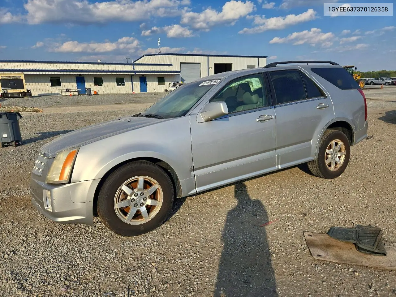 CADILLAC SRX 2007, VIN 1GYEE637370126358