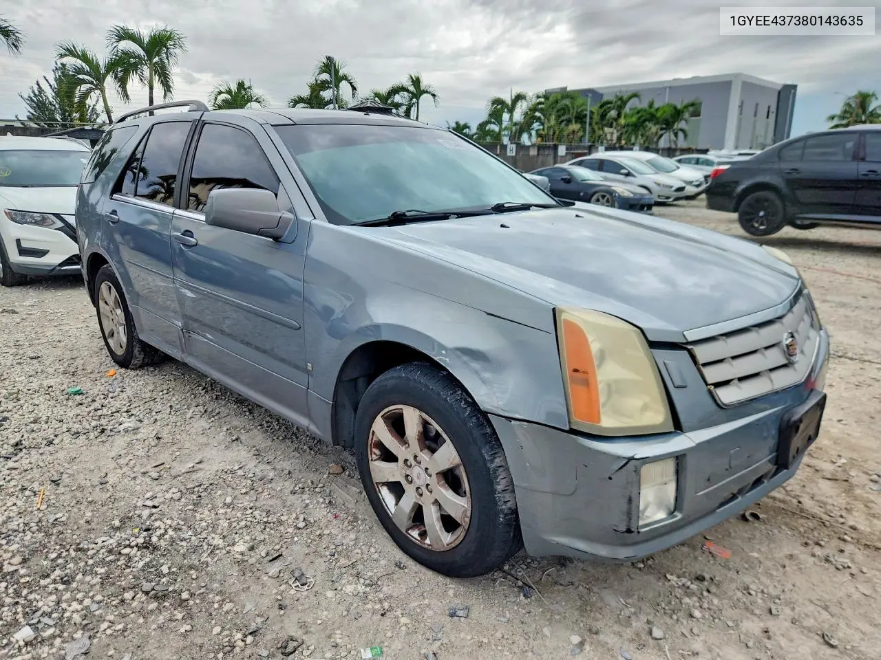 2008 CADILLAC SRX VIN 1GYEE437380143635 — фото 4