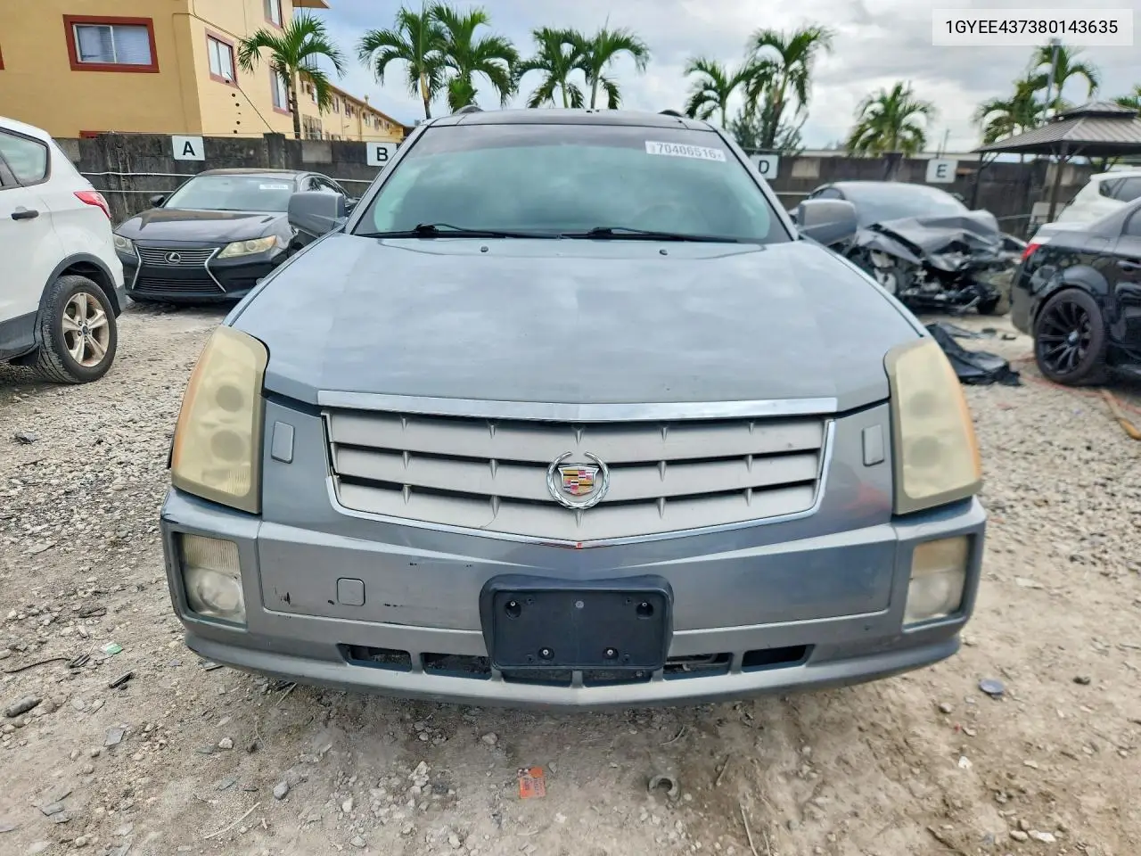 2008 CADILLAC SRX VIN 1GYEE437380143635 — фото 5
