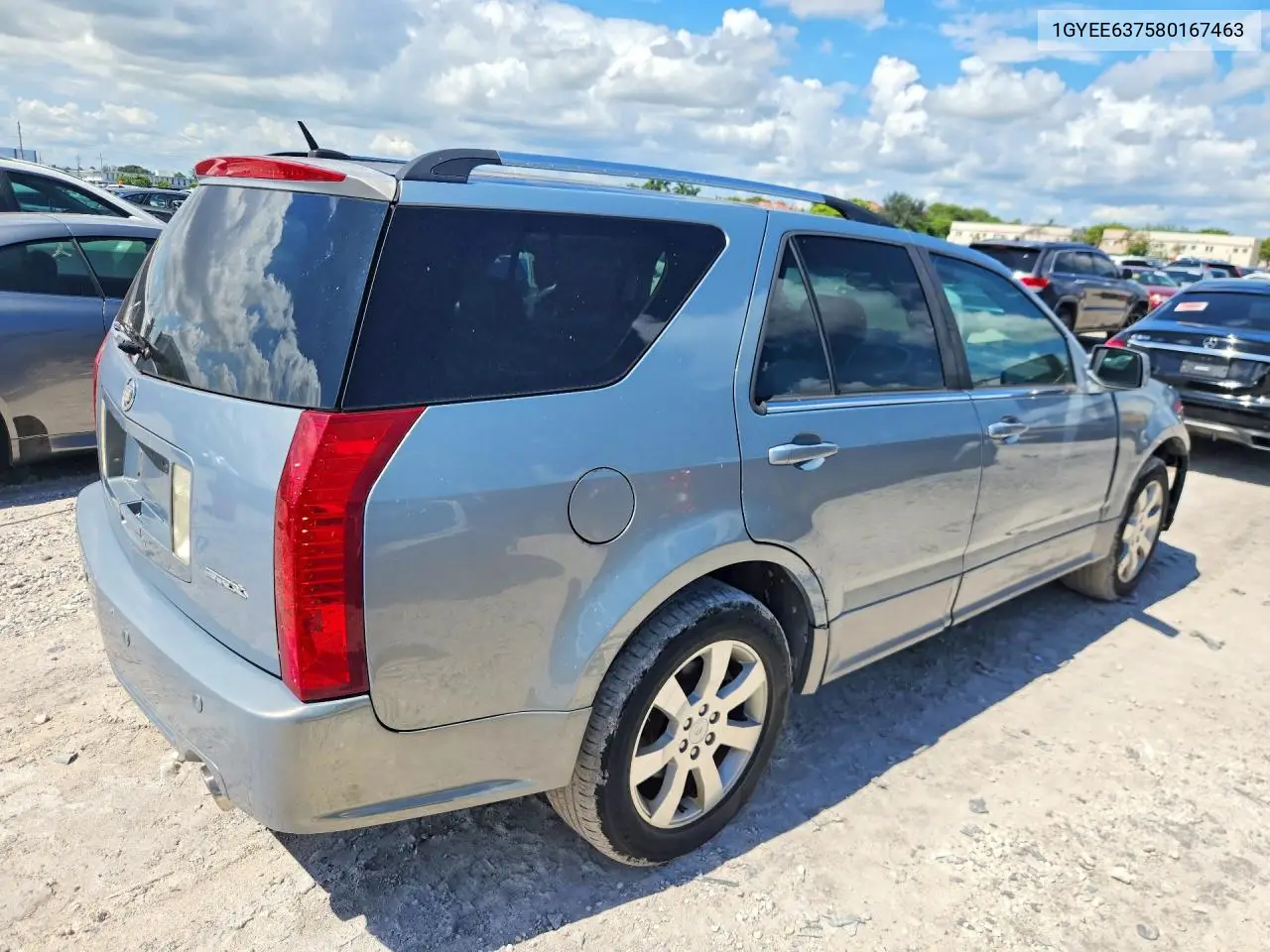 2008 CADILLAC SRX VIN 1GYEE637580167463 — фото 3
