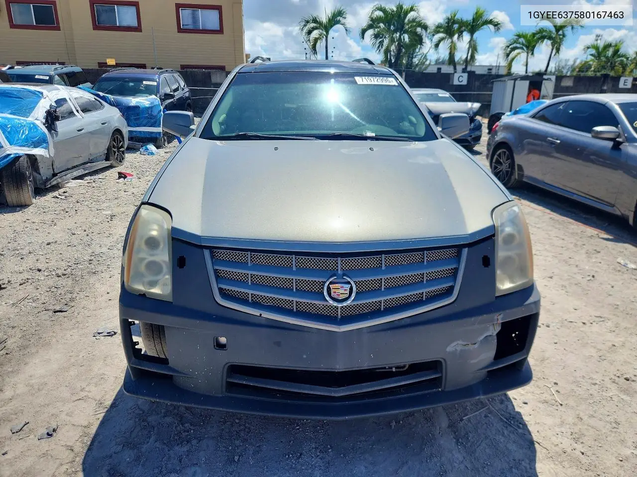 2008 CADILLAC SRX VIN 1GYEE637580167463 — фото 5
