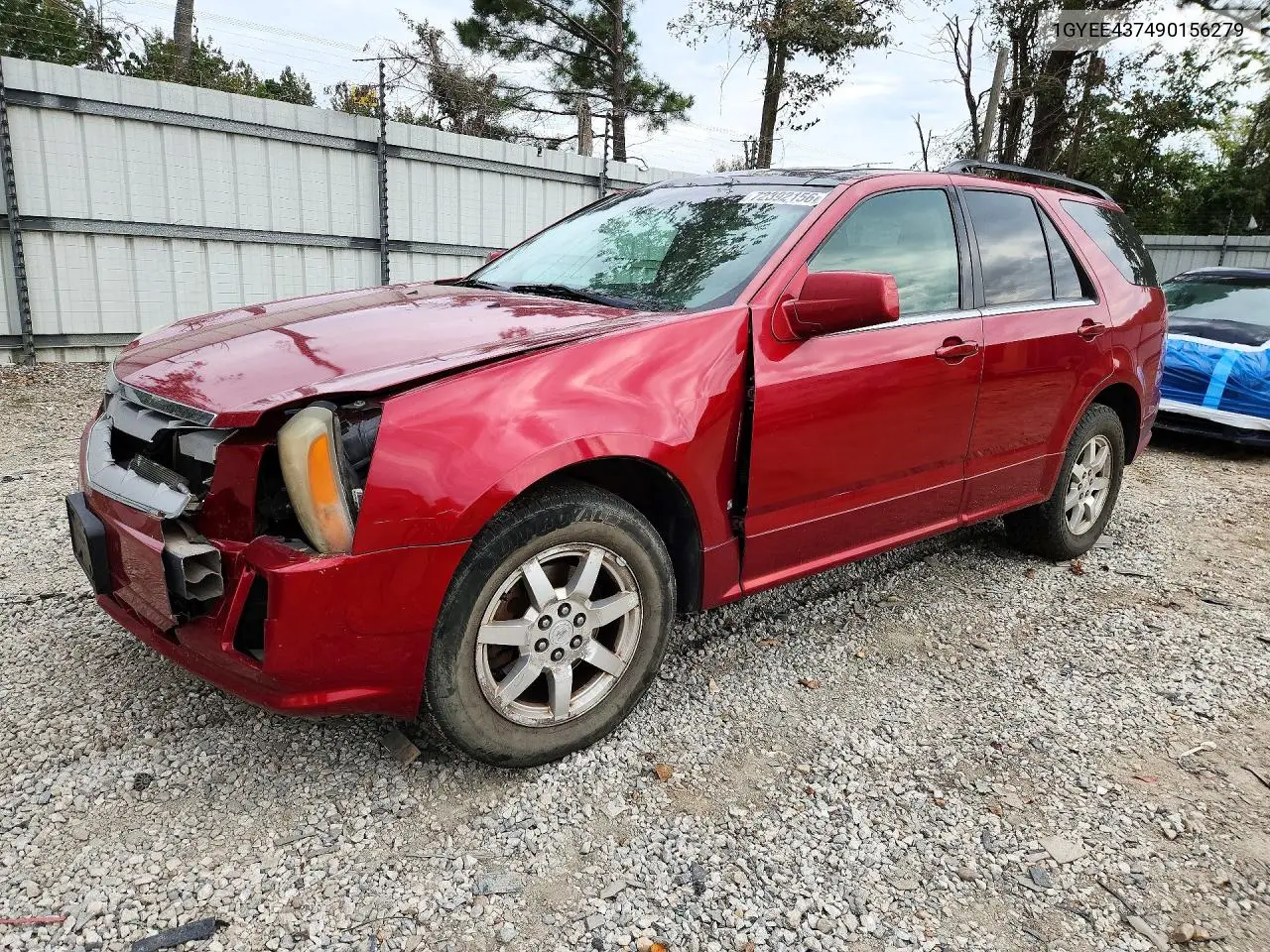 CADILLAC SRX 2009, VIN 1GYEE437490156279