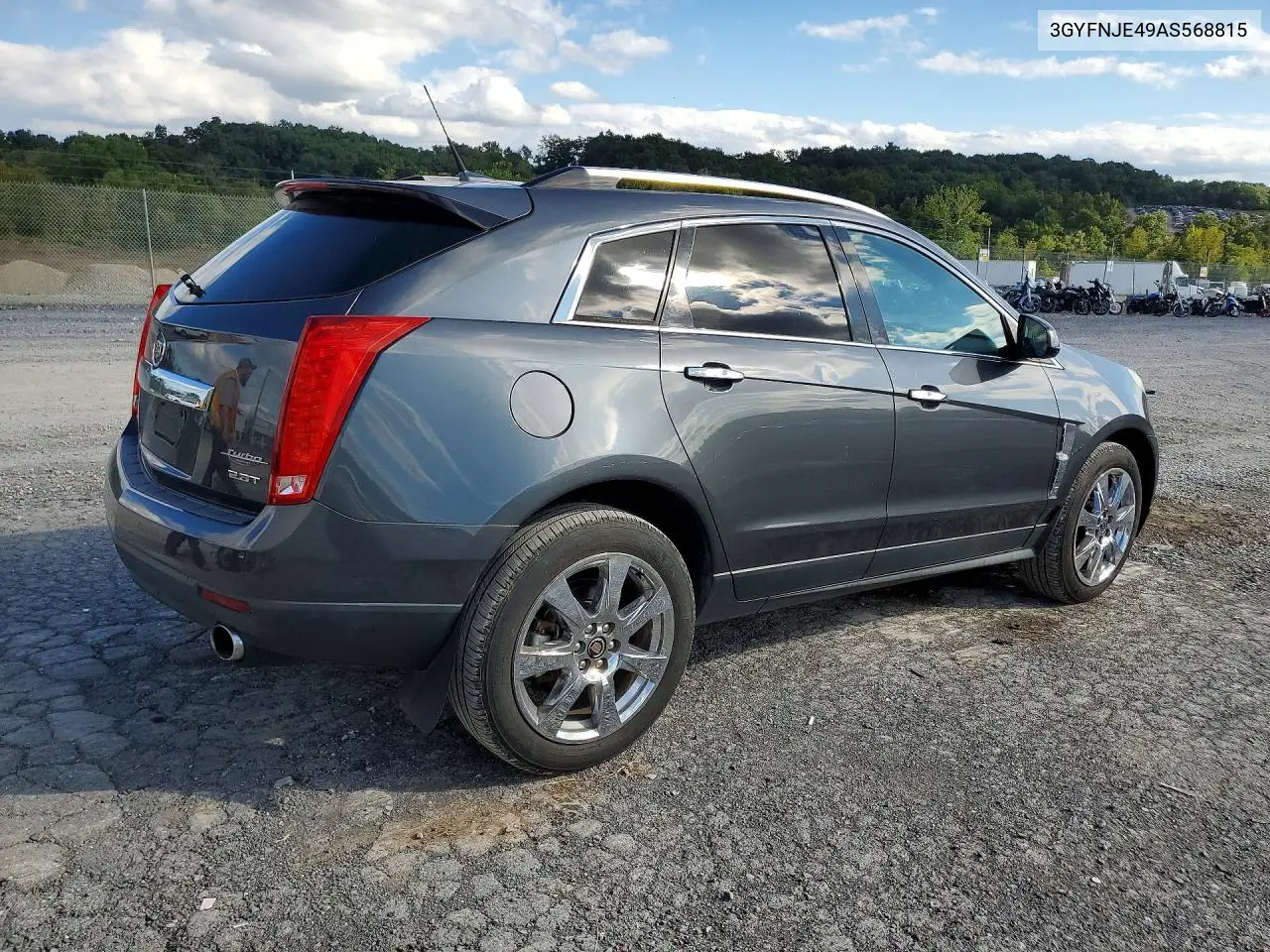 2010 CADILLAC SRX VIN 3GYFNJE49AS568815 — фото 3