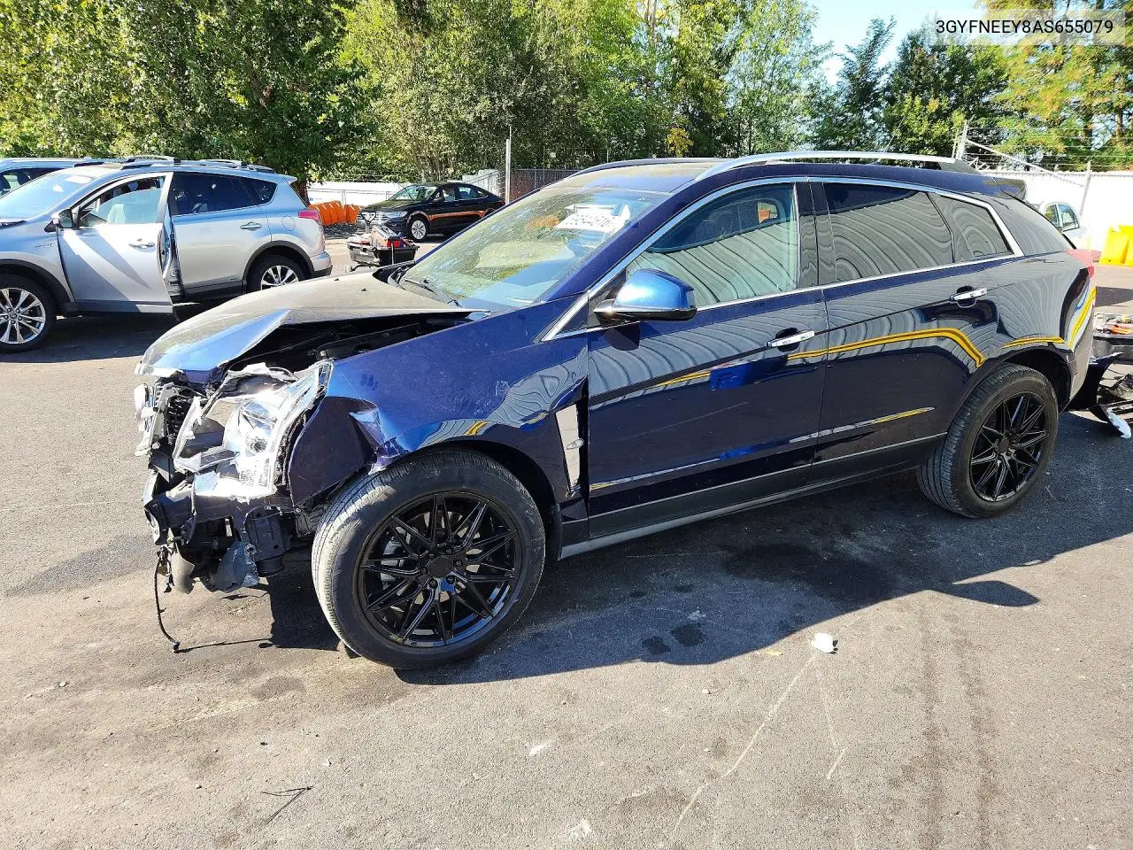 CADILLAC SRX 2010, VIN 3GYFNEEY8AS655079