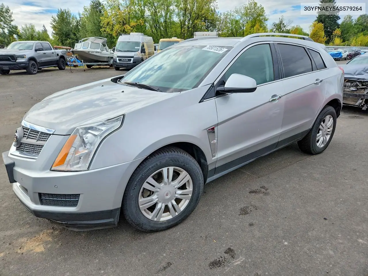 CADILLAC SRX 2010, VIN 3GYFNAEY5AS579264