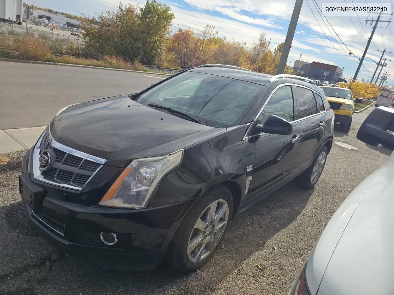 2010 CADILLAC SRX VIN 3GYFNFE43AS582240 — фото 2