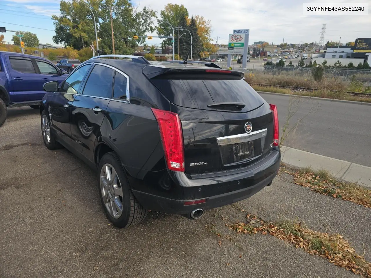 2010 CADILLAC SRX VIN 3GYFNFE43AS582240 — фото 3