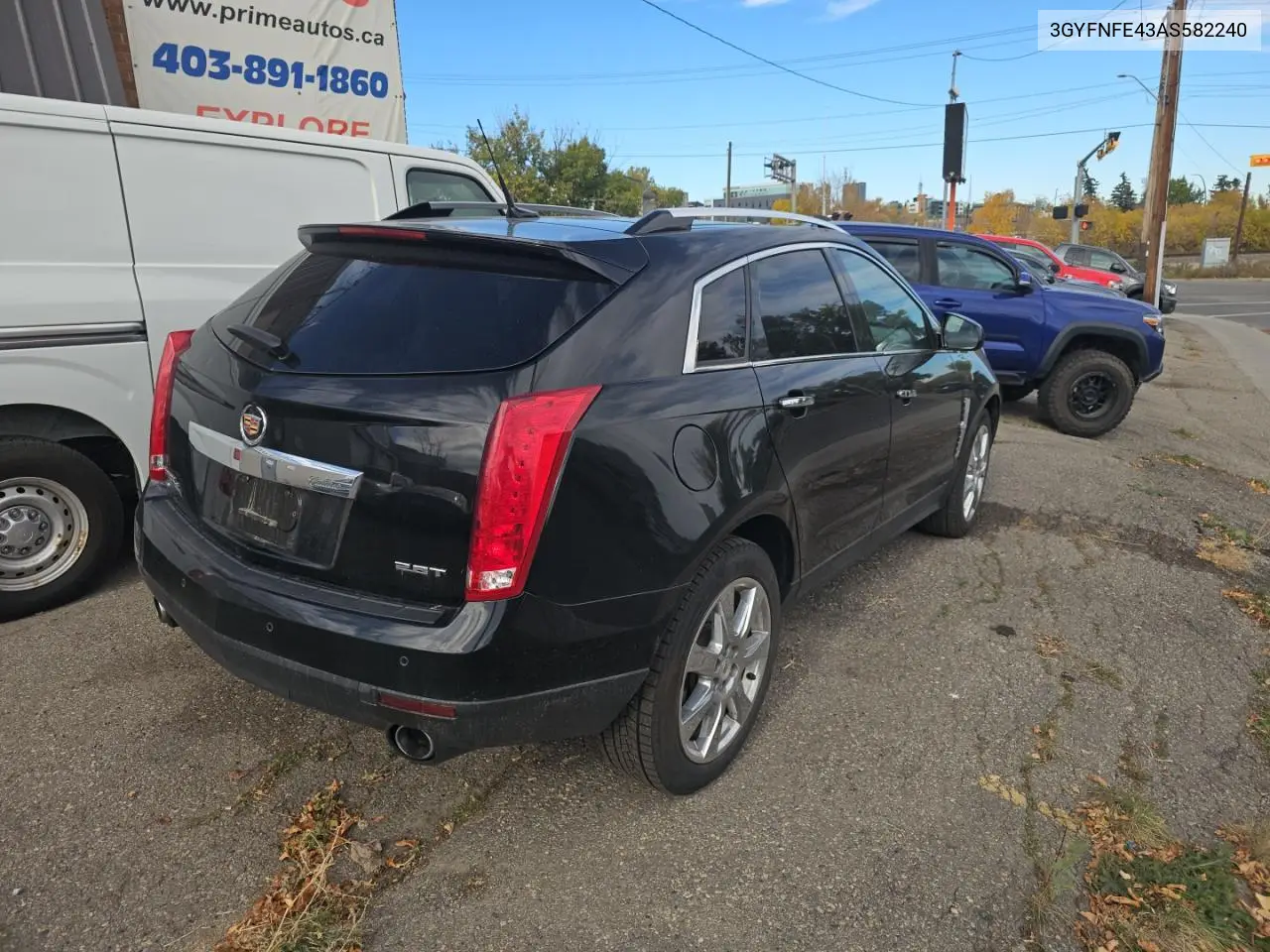 2010 CADILLAC SRX VIN 3GYFNFE43AS582240 — фото 4