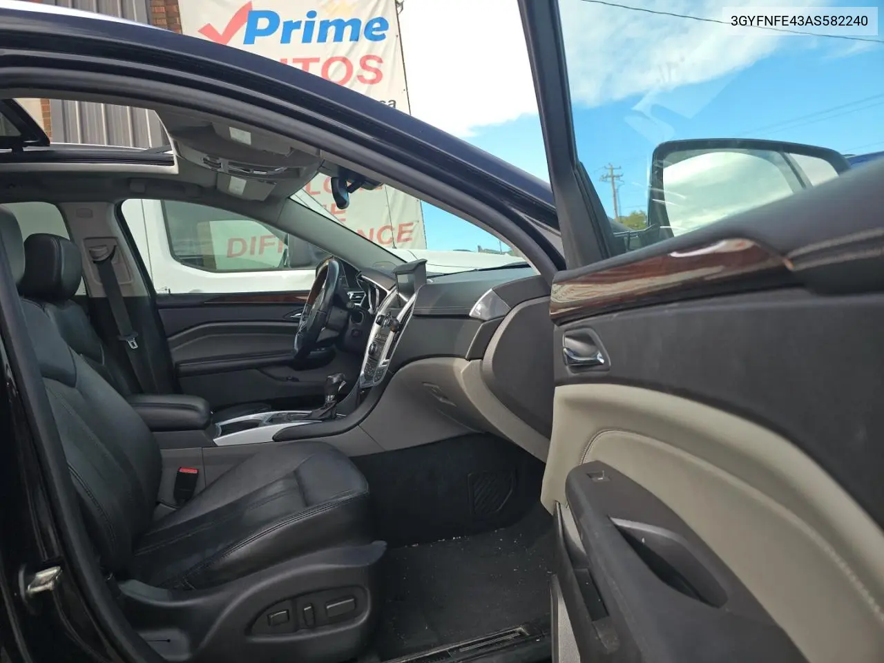 2010 CADILLAC SRX VIN 3GYFNFE43AS582240 — фото 5