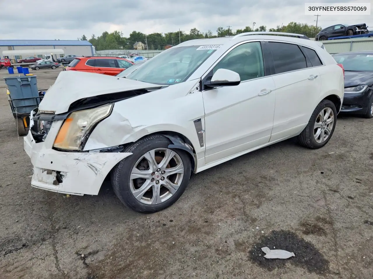 CADILLAC SRX 2011, VIN 3GYFNEEY5BS570069