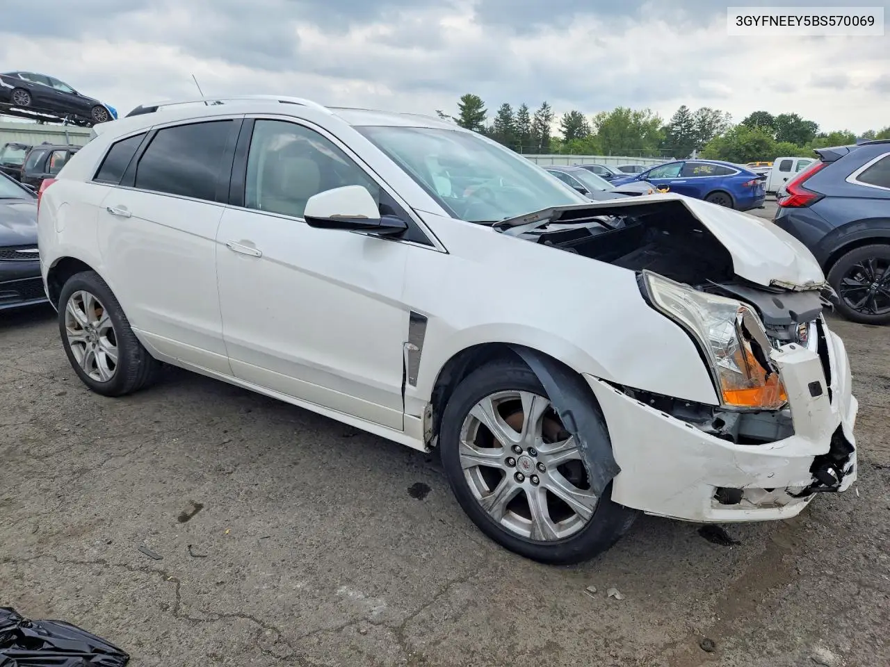 2011 CADILLAC SRX VIN 3GYFNEEY5BS570069 — фото 4
