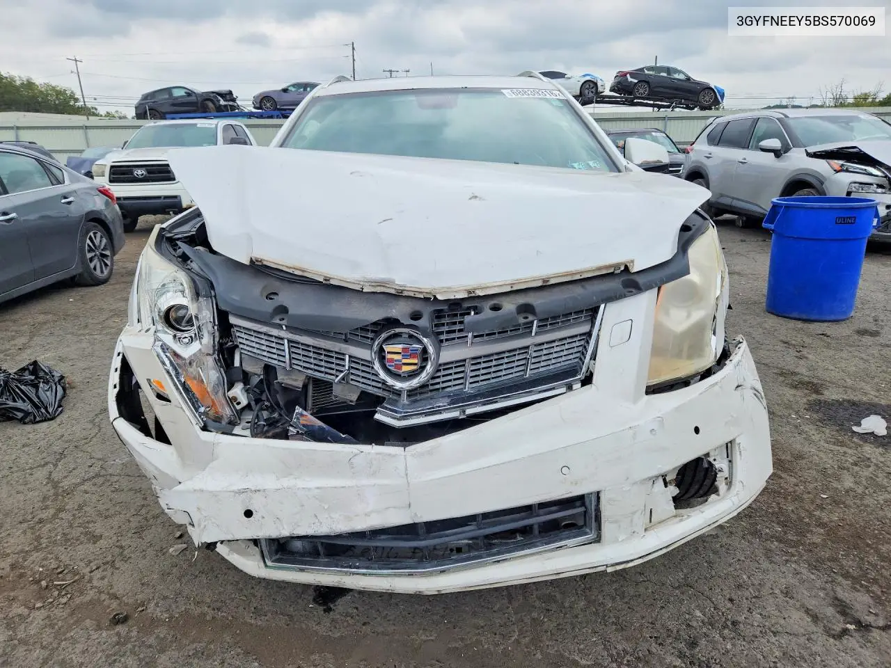 2011 CADILLAC SRX VIN 3GYFNEEY5BS570069 — фото 5