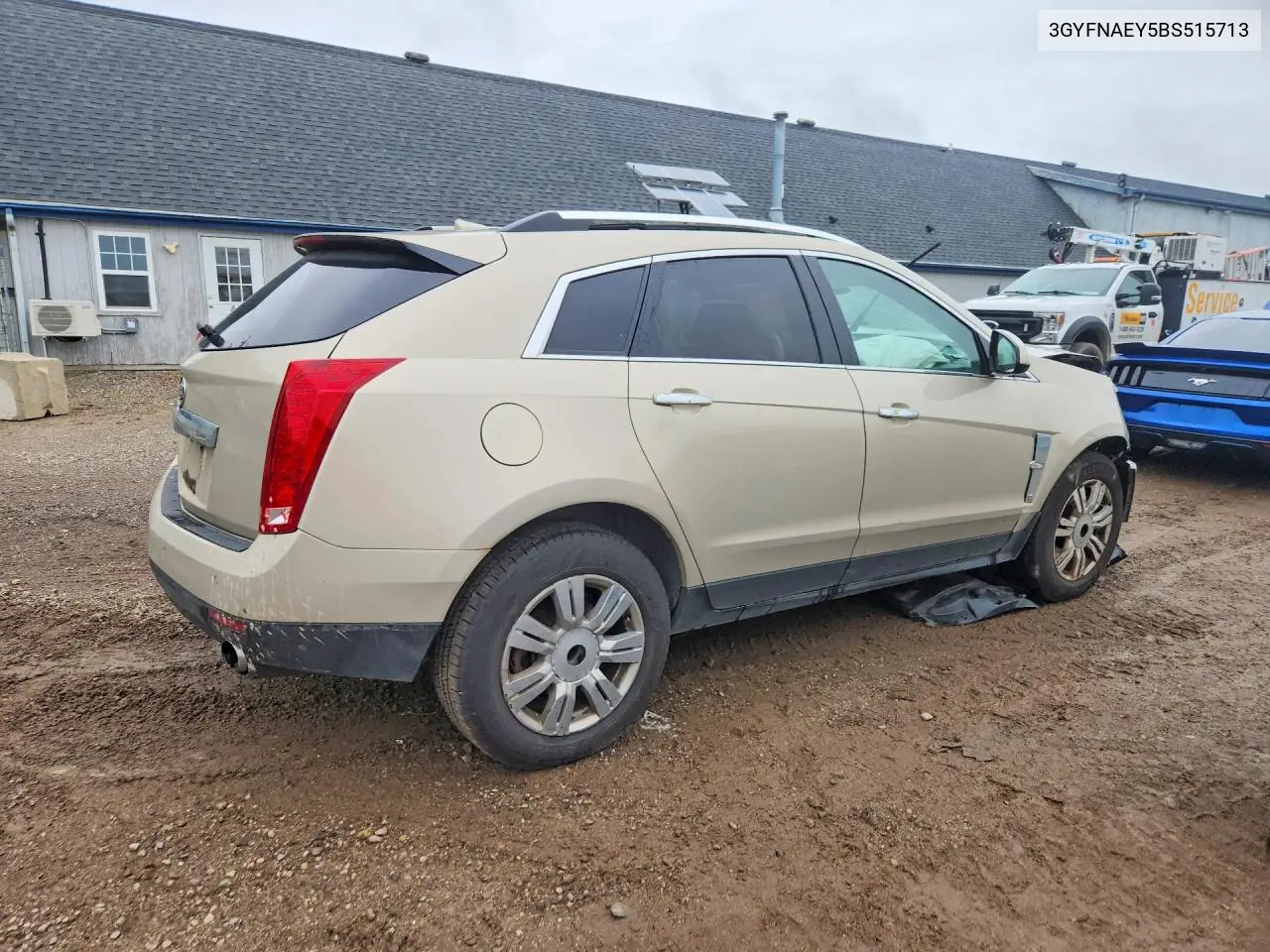 2011 CADILLAC SRX VIN 3GYFNAEY5BS515713 — фото 3