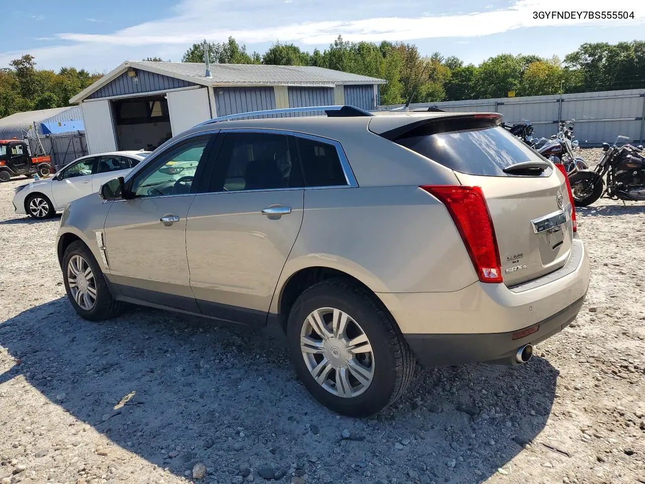 2011 CADILLAC SRX VIN 3GYFNDEY7BS555504 — фото 2