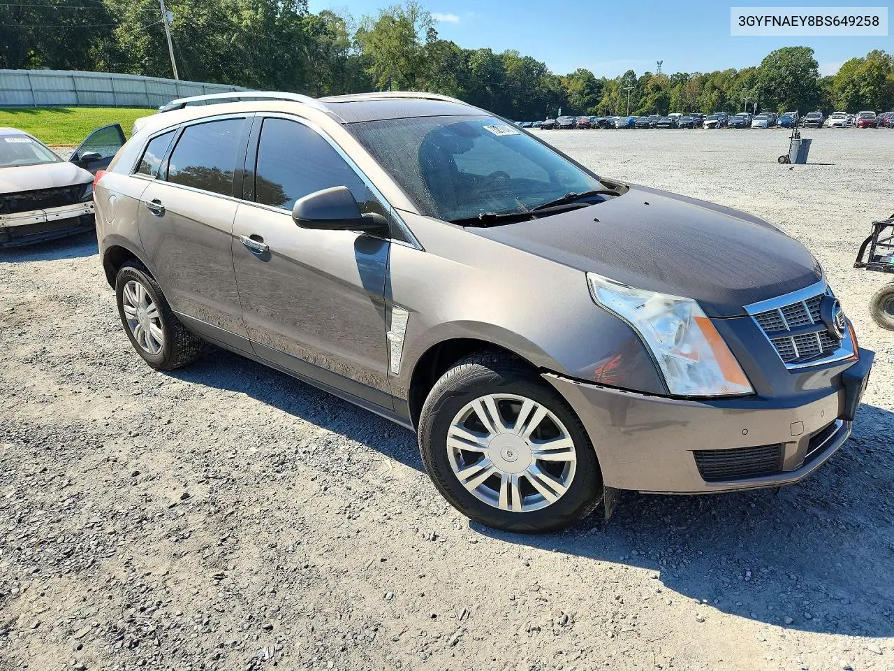2011 CADILLAC SRX VIN 3GYFNAEY8BS649258 — фото 4