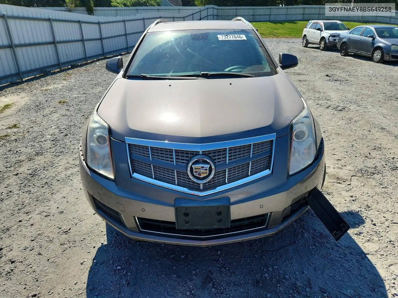 2011 CADILLAC SRX VIN 3GYFNAEY8BS649258 — фото 5