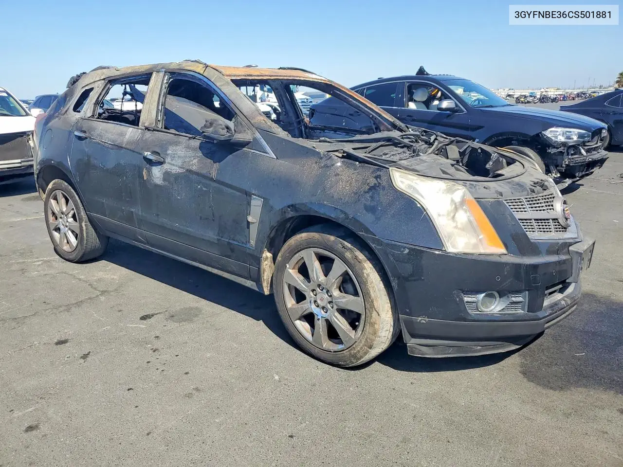 2012 CADILLAC SRX VIN 3GYFNBE36CS501881 — фото 4