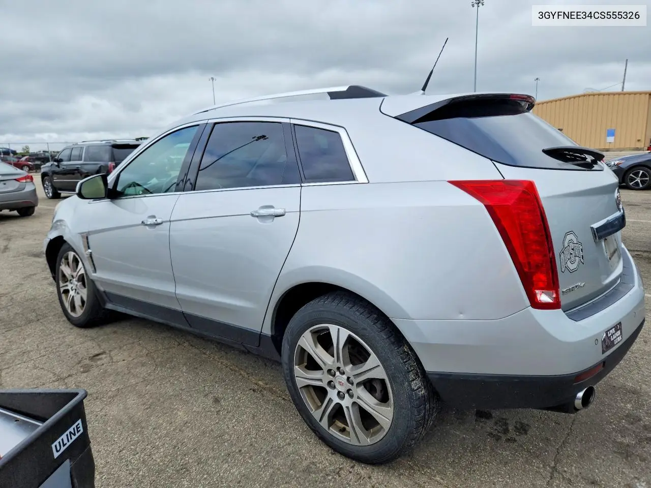 2012 CADILLAC SRX VIN 3GYFNEE34CS555326 — фото 2