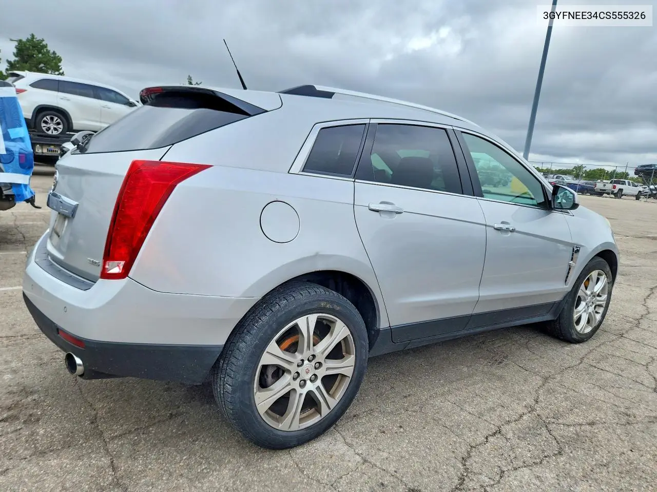 2012 CADILLAC SRX VIN 3GYFNEE34CS555326 — фото 3