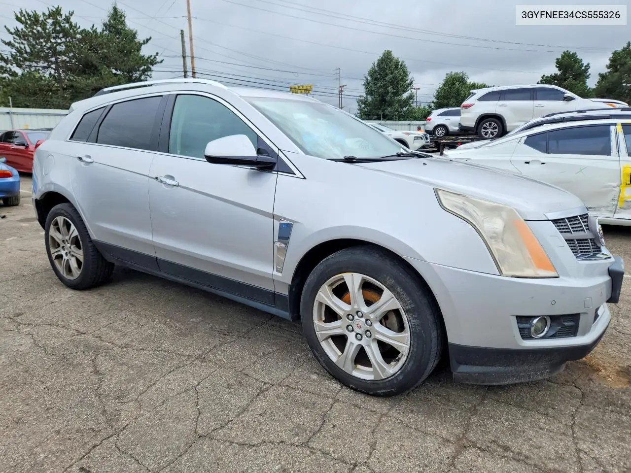 2012 CADILLAC SRX VIN 3GYFNEE34CS555326 — фото 4