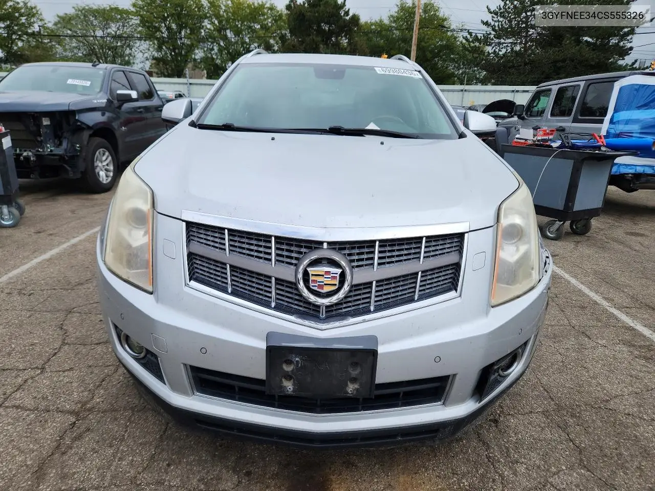 2012 CADILLAC SRX VIN 3GYFNEE34CS555326 — фото 5
