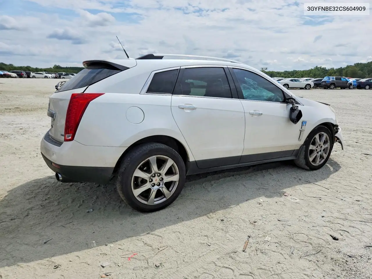 2012 CADILLAC SRX VIN 3GYFNBE32CS604909 — фото 3