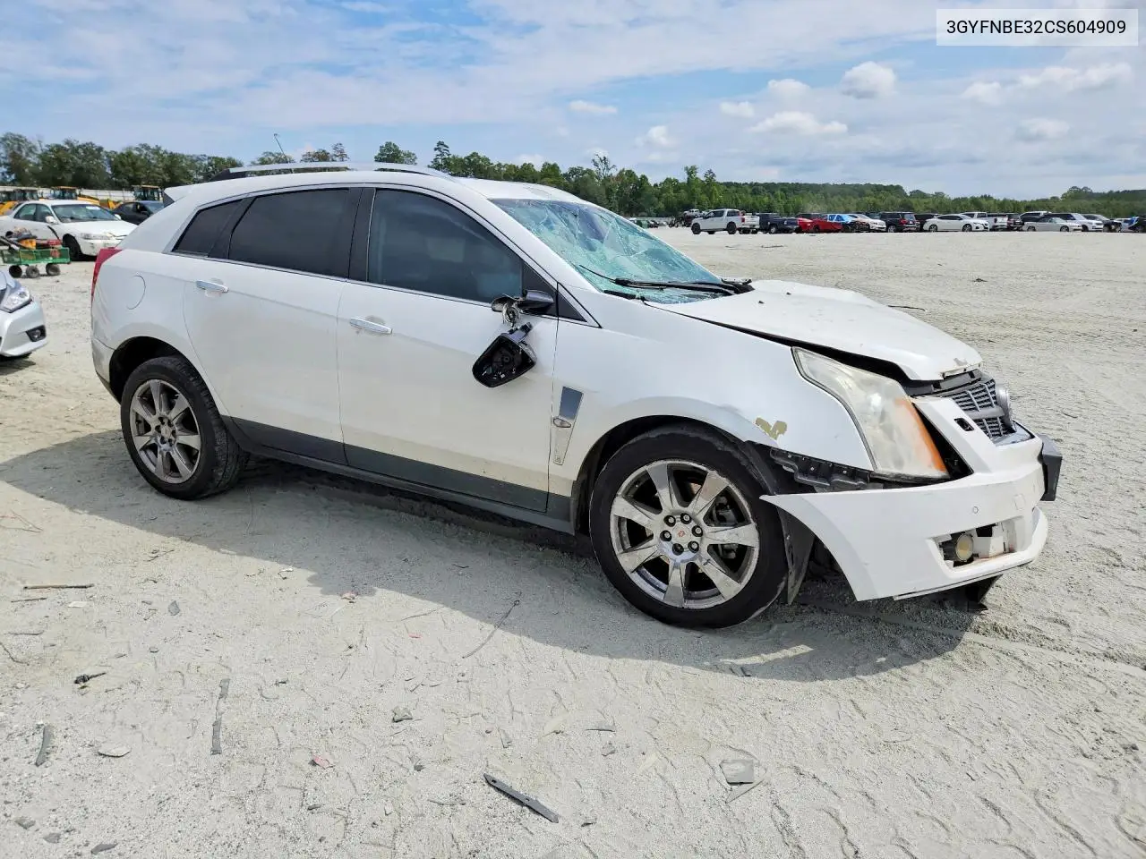 2012 CADILLAC SRX VIN 3GYFNBE32CS604909 — фото 4