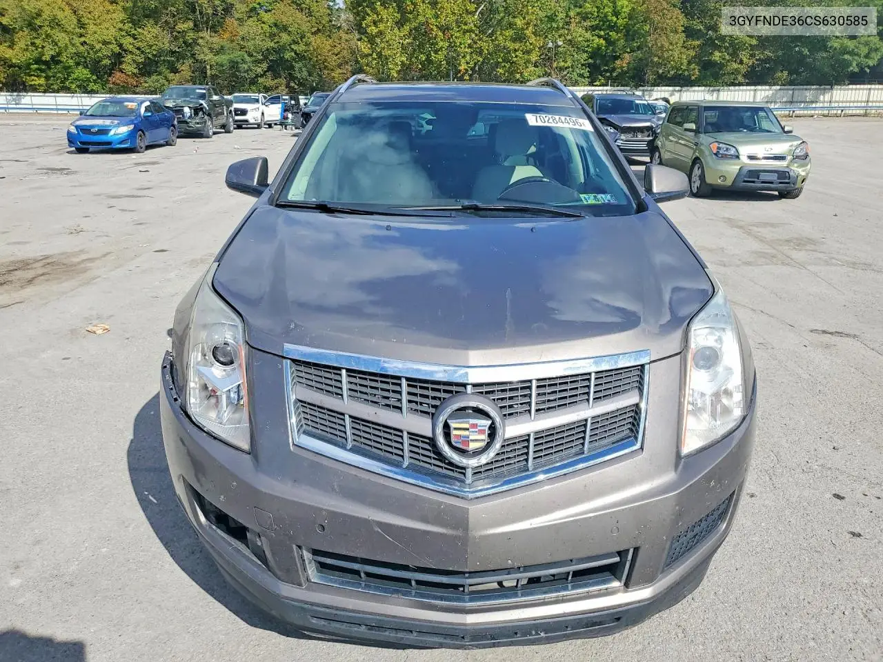 2012 CADILLAC SRX VIN 3GYFNDE36CS630585 — фото 5