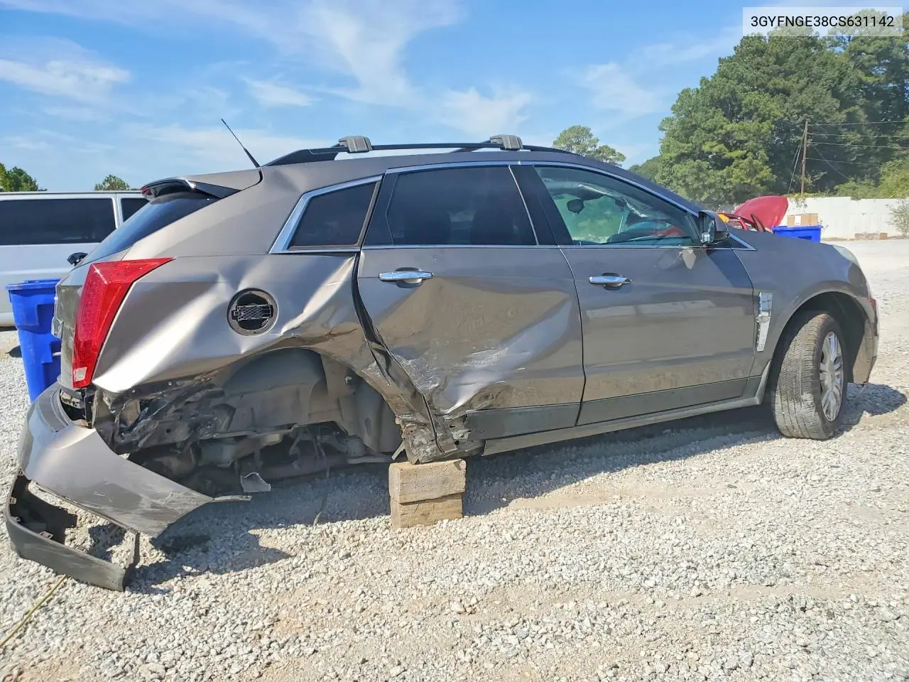 2012 CADILLAC SRX VIN 3GYFNGE38CS631142 — фото 3
