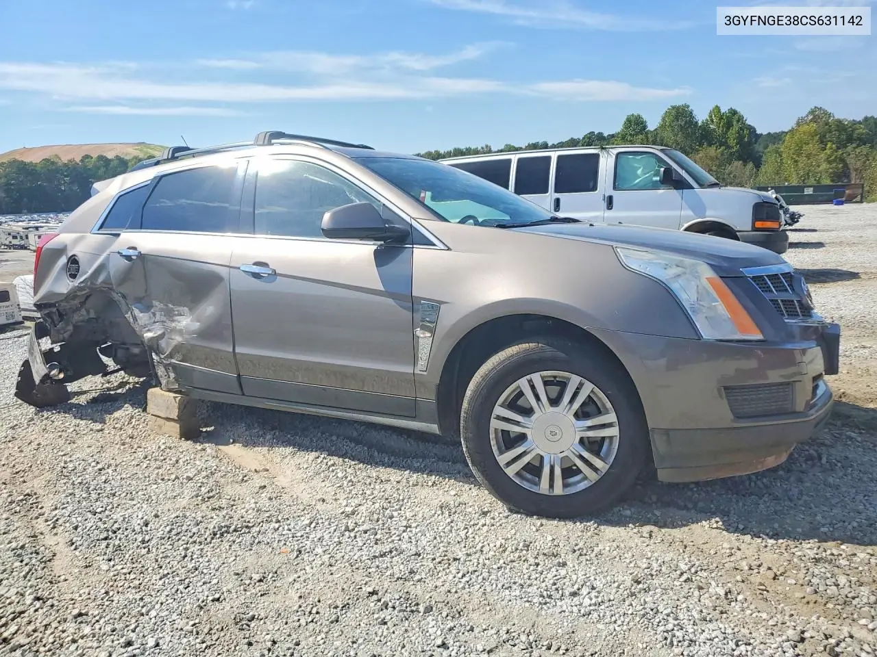 2012 CADILLAC SRX VIN 3GYFNGE38CS631142 — фото 4