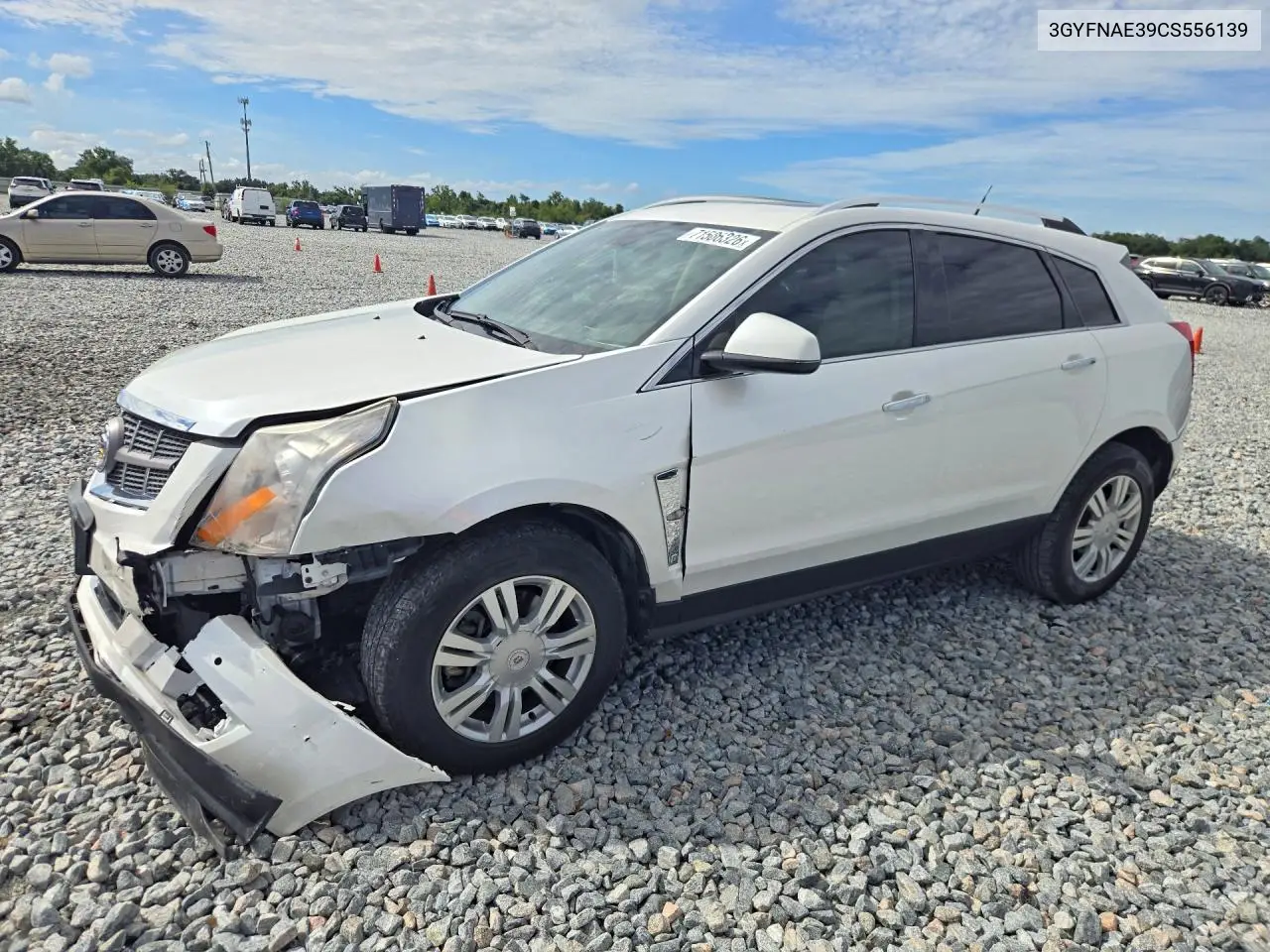 CADILLAC SRX 2012, VIN 3GYFNAE39CS556139