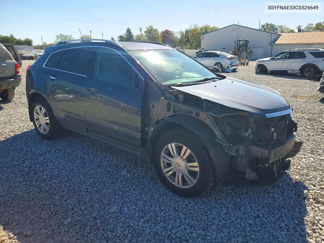 2012 CADILLAC SRX VIN 3GYFNAE33CS526649 — фото 4