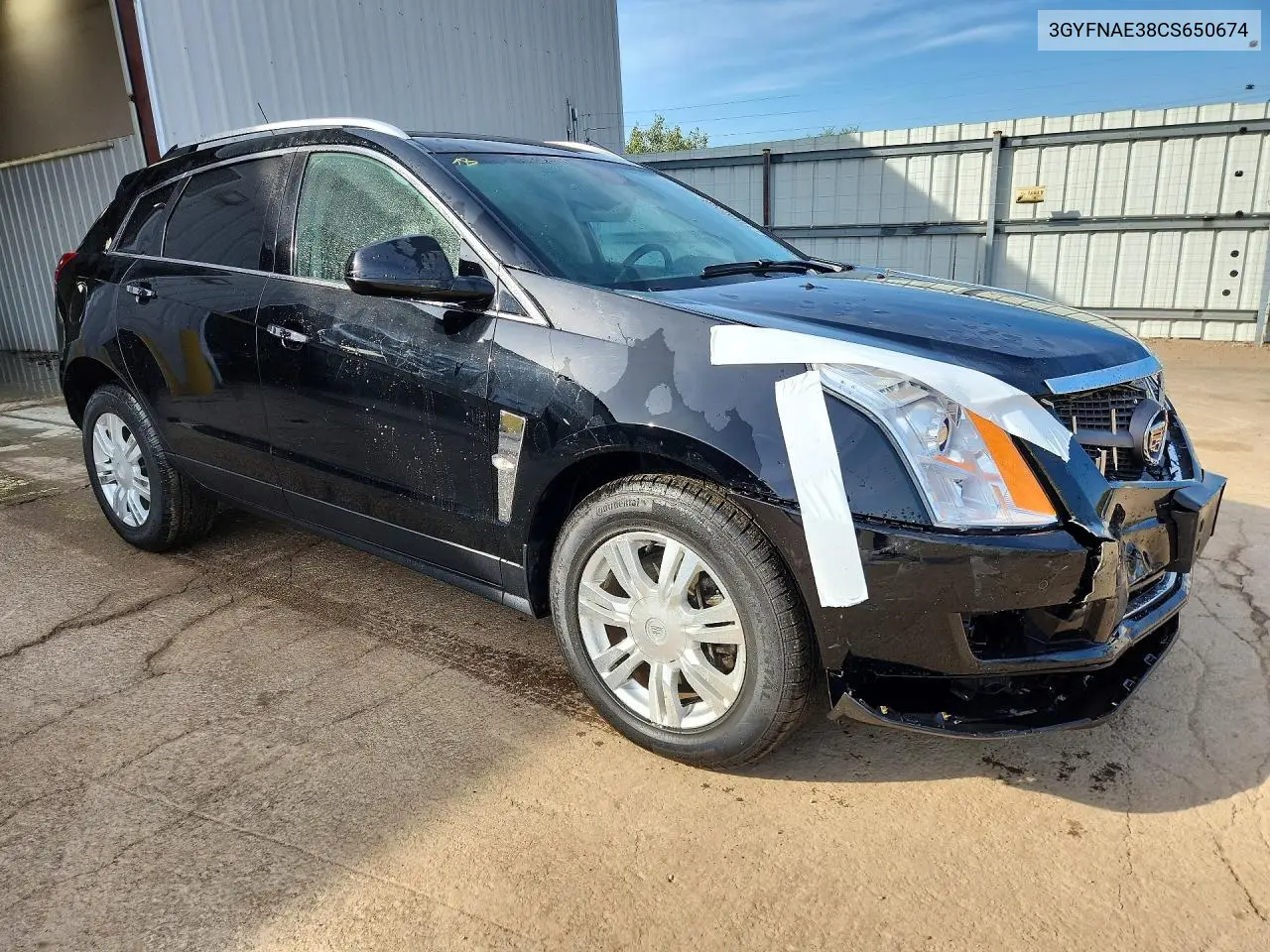 2012 CADILLAC SRX VIN 3GYFNAE38CS650674 — фото 4