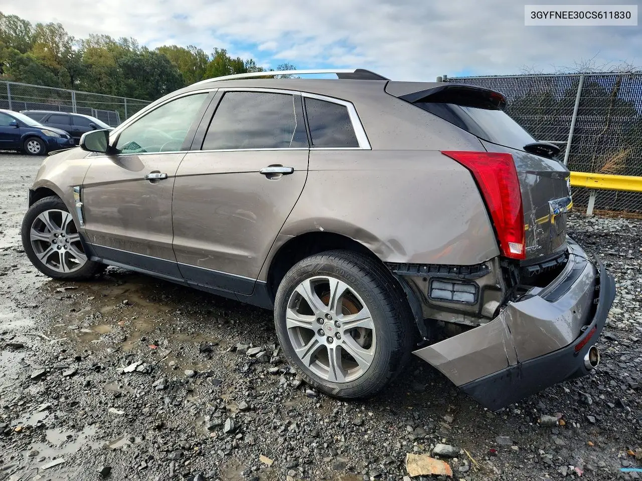 2012 CADILLAC SRX VIN 3GYFNEE30CS611830 — фото 2