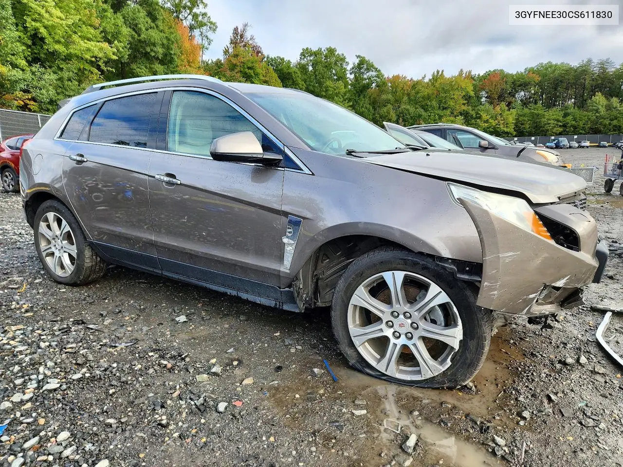 2012 CADILLAC SRX VIN 3GYFNEE30CS611830 — фото 4