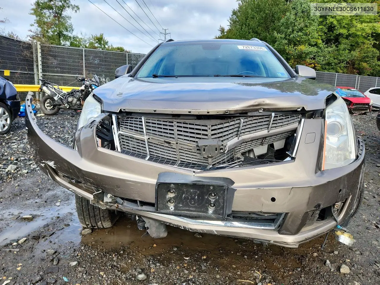 2012 CADILLAC SRX VIN 3GYFNEE30CS611830 — фото 5
