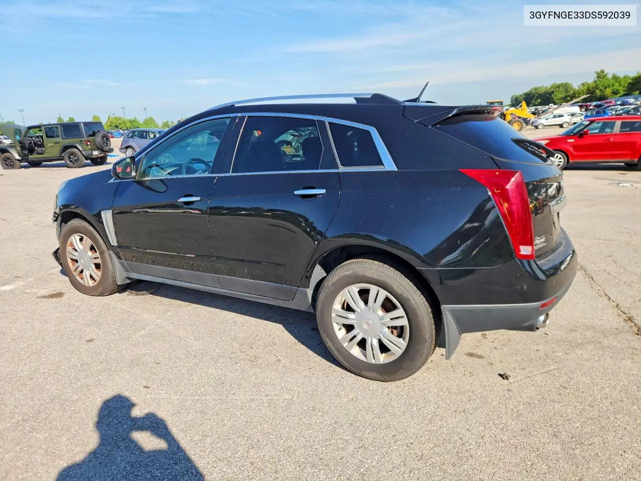 2013 CADILLAC SRX VIN 3GYFNGE33DS592039 — фото 2