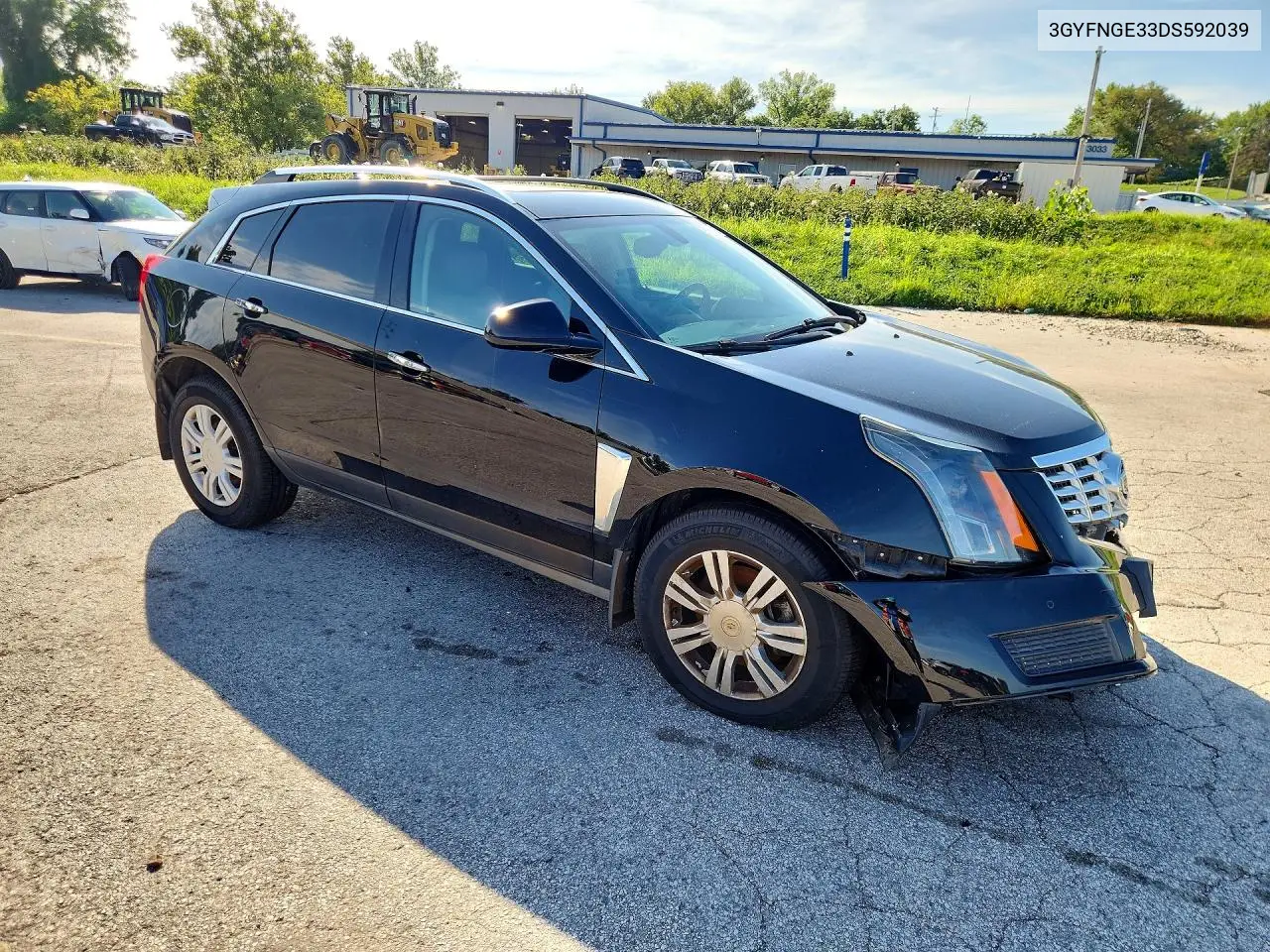 2013 CADILLAC SRX VIN 3GYFNGE33DS592039 — фото 4