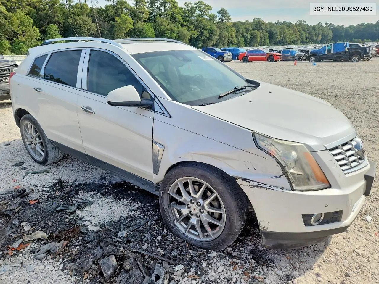 2013 CADILLAC SRX VIN 3GYFNEE30DS527430 — фото 4