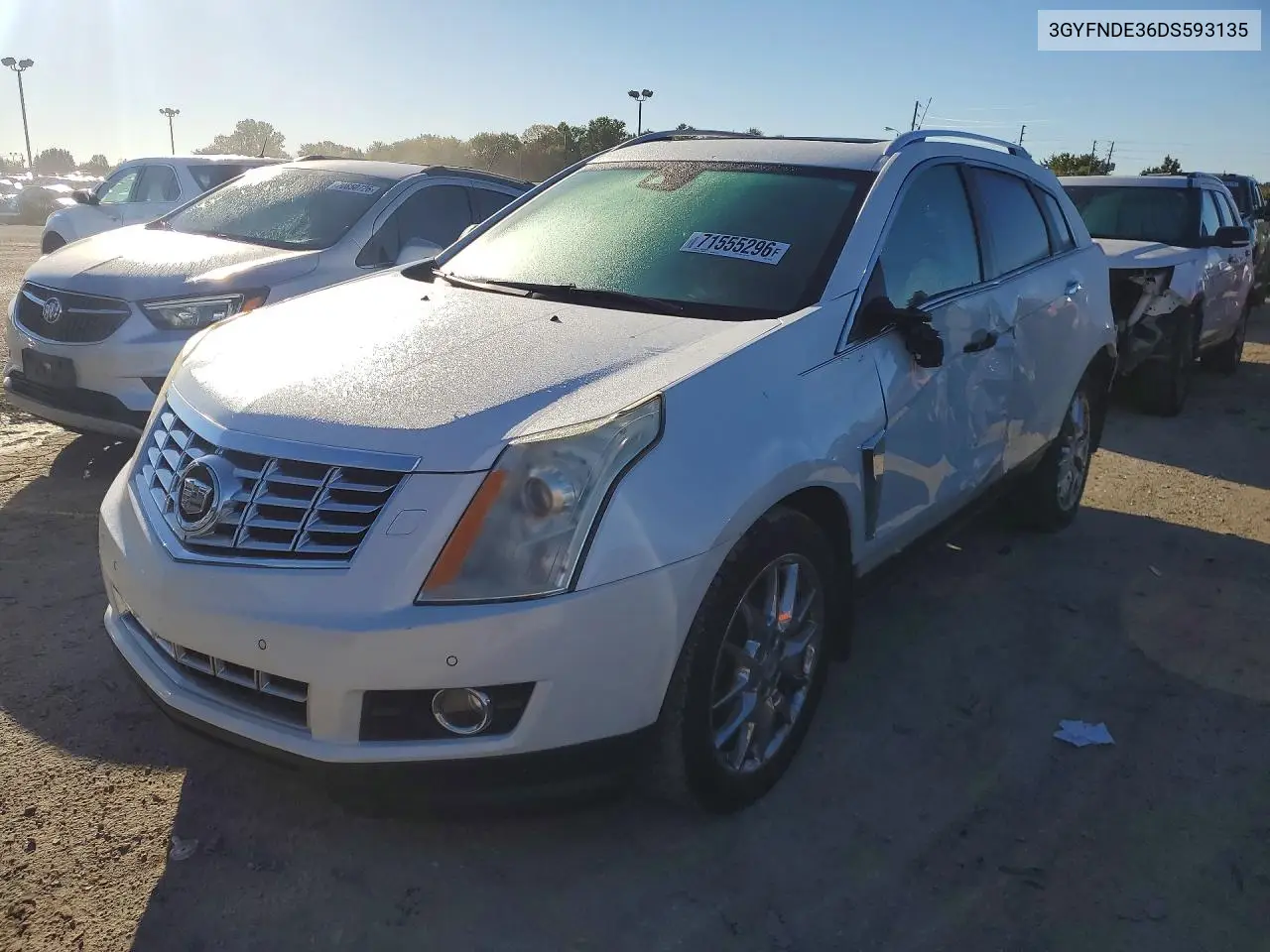 CADILLAC SRX 2013, VIN 3GYFNDE36DS593135