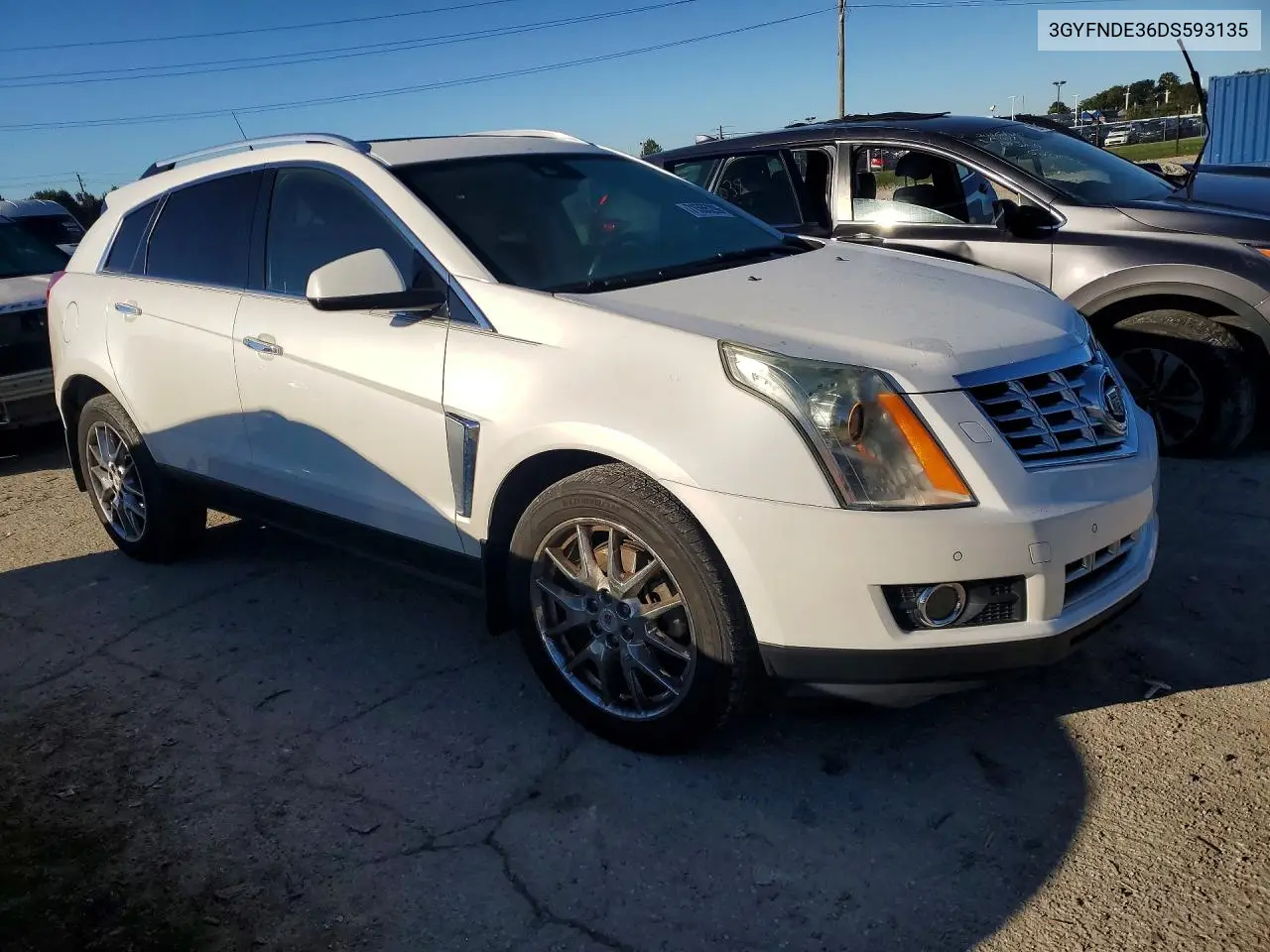 2013 CADILLAC SRX VIN 3GYFNDE36DS593135 — фото 4
