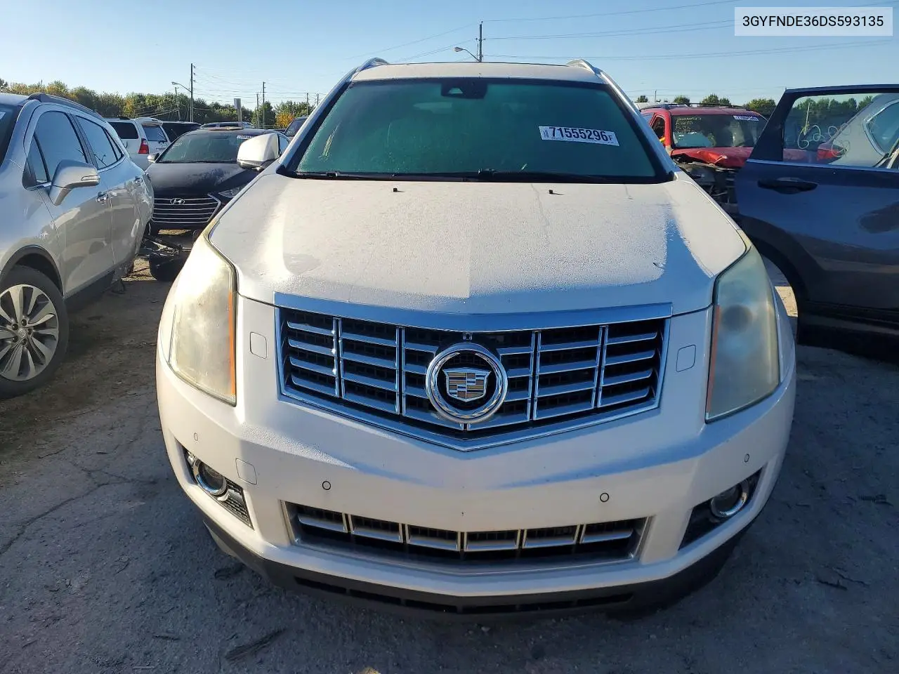 2013 CADILLAC SRX VIN 3GYFNDE36DS593135 — фото 5