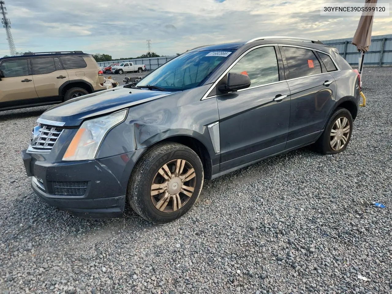 CADILLAC SRX 2013, VIN 3GYFNCE39DS599120