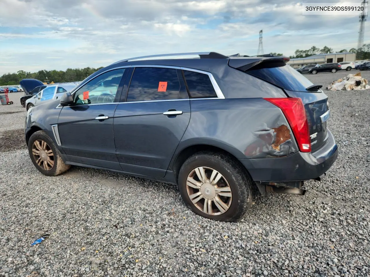 2013 CADILLAC SRX VIN 3GYFNCE39DS599120 — фото 2