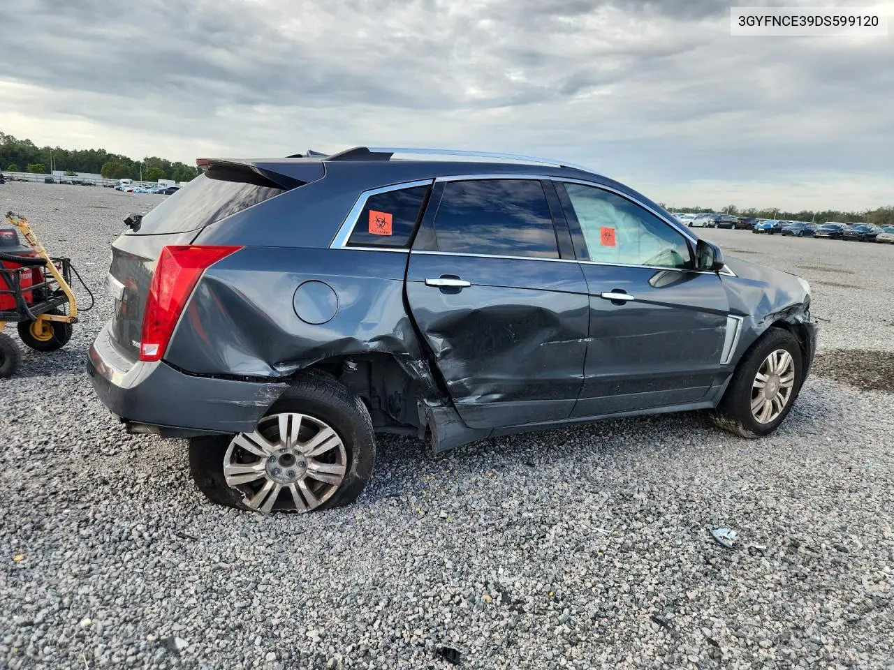2013 CADILLAC SRX VIN 3GYFNCE39DS599120 — фото 3