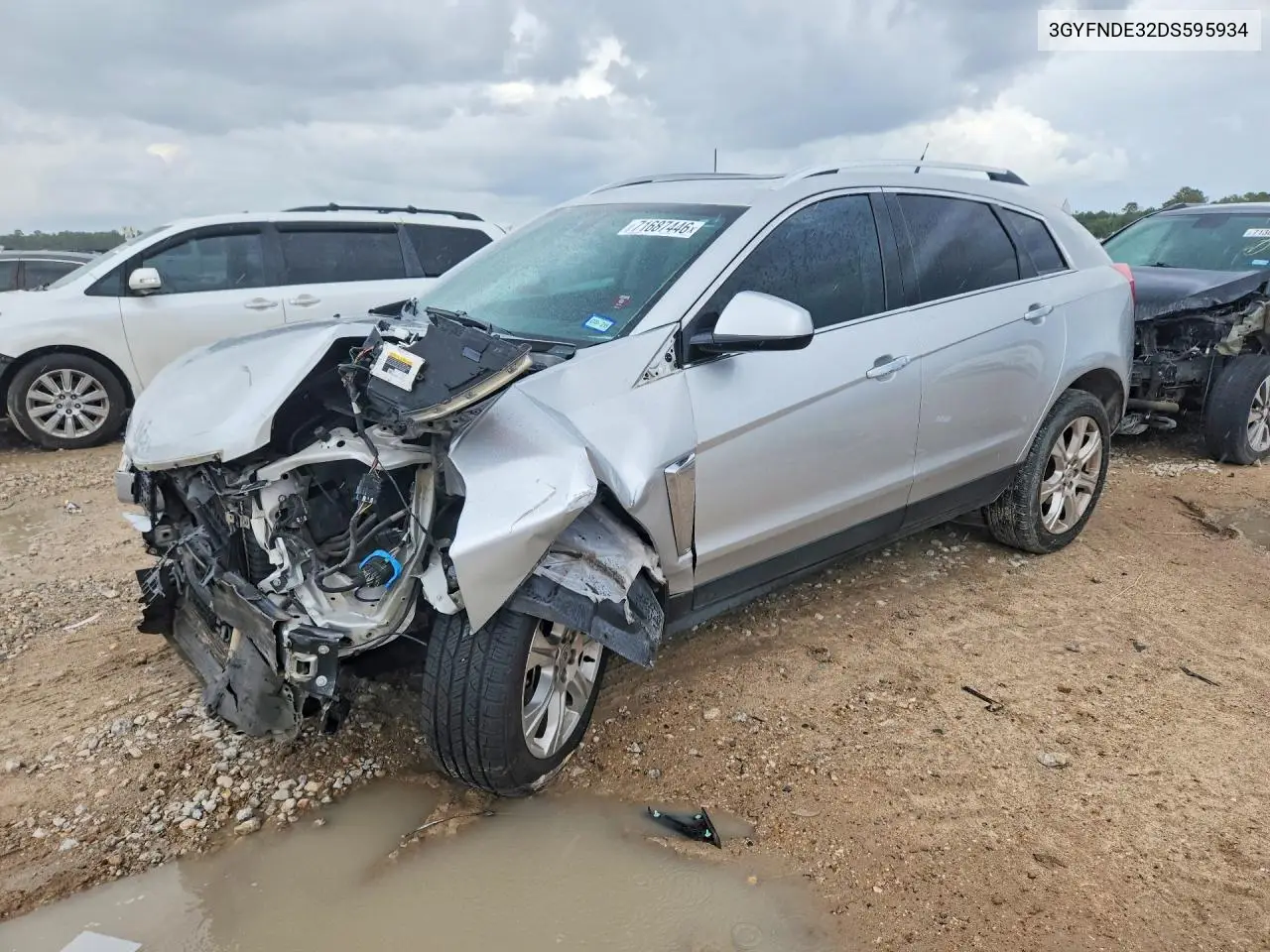 CADILLAC SRX 2013, VIN 3GYFNDE32DS595934