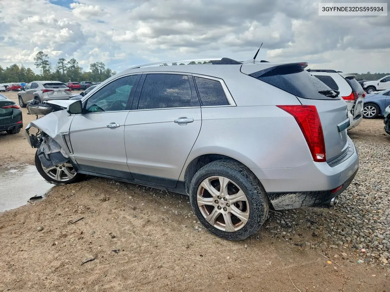 2013 CADILLAC SRX VIN 3GYFNDE32DS595934 — фото 2