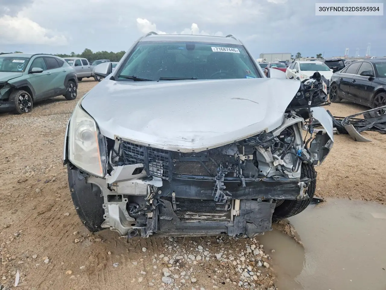 2013 CADILLAC SRX VIN 3GYFNDE32DS595934 — фото 5
